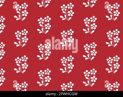 Von Hand gezeichnete abstrakte ditsy Blumen nahtlose Muster. Wiederholende florale .Blumen Muster nahtlose, Hintergrund, Ornament Vektor, handgezeichnete florale Muster Stock Vektor