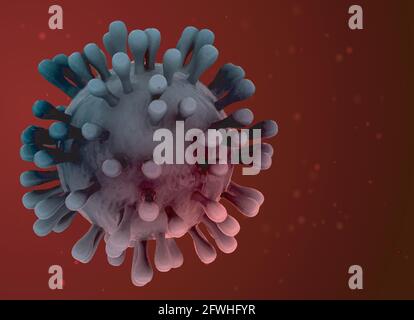 corona Virus texturierter Hintergrund oder Corona Virus Green Screen Icon. corona Virus Cartoon. corona Virus 3d Design. Stock Vektor