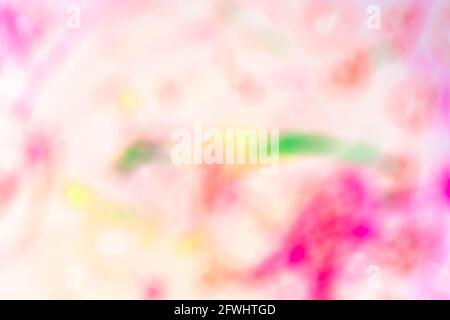 Verschwommener Hintergrund mit Aquarellfarbe gemalt. Abstraktes Bild. Stockfoto