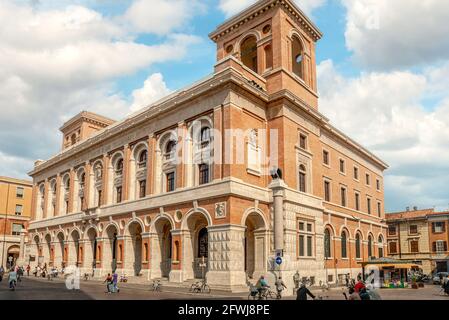 Palazzo delle poste in Forli, Emilia Romagna, Italien Stockfoto