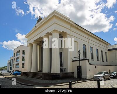 Das imposante Devonport Guildhall in der Ker Street, im Vorort von Devonport in Plymouth. Ein Regency-Gebäude des Architekten John Foulston und datiert f Stockfoto