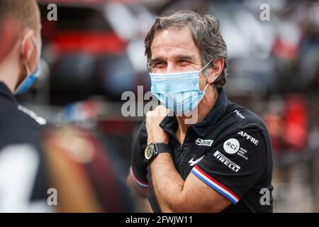 Monte-Carlo, Monaco. Mai 2021. Davide Brivio (ITA, Alpine F1 Team), F1 Grand Prix von Monaco auf dem Circuit de Monaco am 21. Mai 2021 in Monte-Carlo, Monaco. (Foto von HOCH ZWEI) Quelle: dpa/Alamy Live News Stockfoto