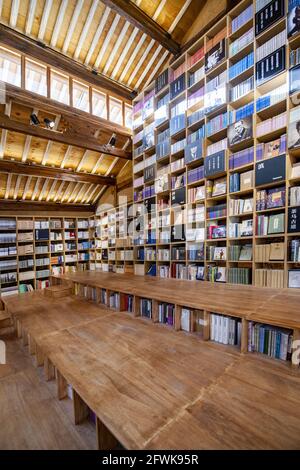 Dali bai Minderheit autonome Präfektur der provinz yunnan Pionier Jianchuan stadt shaxi shaxi bai Presse Stockfoto