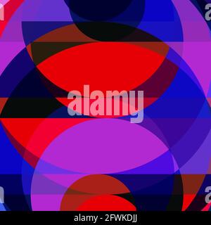 Heller Hintergrund mit Glitch-Effekt für Musikalbum. Vektorgrafik Stock Vektor