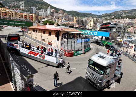 Monte Carlo, Monaco. Mai 2021. Fahrerparade. Großer Preis von Monaco, Sonntag, 23. Mai 2021. Monte Carlo, Monaco. Quelle: James Moy/Alamy Live News Stockfoto