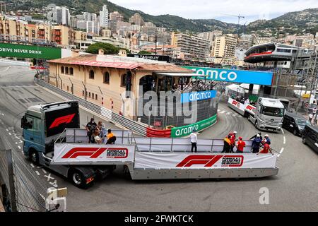 Monte Carlo, Monaco. Mai 2021. Fahrerparade. Großer Preis von Monaco, Sonntag, 23. Mai 2021. Monte Carlo, Monaco. Quelle: James Moy/Alamy Live News Stockfoto