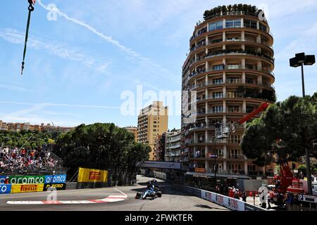Monte Carlo, Monaco. Mai 2021. Fernando Alonso (ESP) Alpine F1 Team A521. Großer Preis von Monaco, Sonntag, 23. Mai 2021. Monte Carlo, Monaco. Quelle: James Moy/Alamy Live News Stockfoto