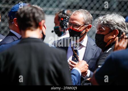 Monaco, Monaco. Mai 2021. DOMENICALI Stefano (ita), CEO der Formel 1, Porträt während der Formel 1-Weltmeisterschaft 2021, großer Preis von Monaco vom 20. Bis 23. Mai in Monaco - Foto Florent Gooden / DPPI Stockfoto