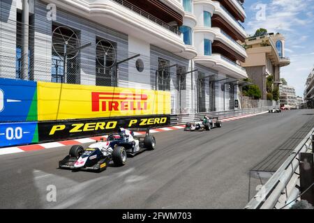 22 MALONEY Zane, R-ace GP, Aktion während der 3. Runde der Formel-Regional-Europameisterschaft 2021 von Alpine in Monaco, vom 21. Bis 23. Mai 2021 - Foto Antonin Vincent / DPPI Stockfoto