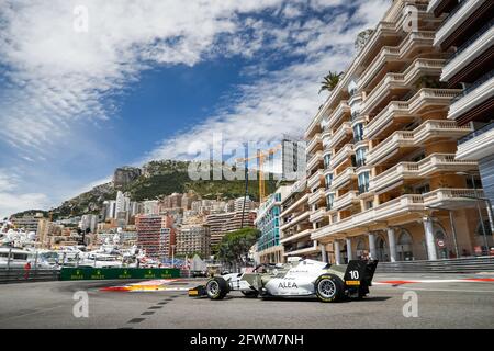 10 DAVID Hadrien, R-ace GP, Aktion während der 3. Runde der Formel-Regional-Europameisterschaft 2021 von Alpine in Monaco, vom 21. Bis 23. Mai 2021 - Foto Antonin Vincent / DPPI Stockfoto