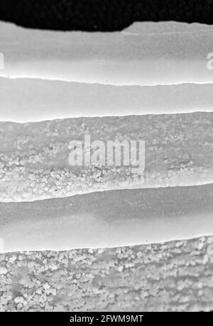 Kalkfragmente Stockfoto