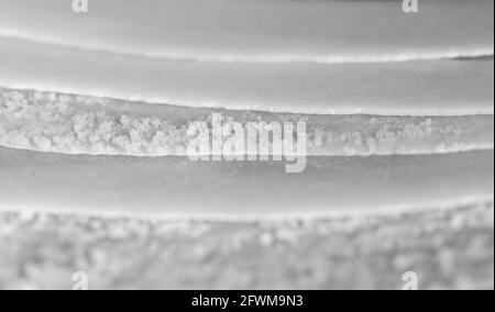 Kalkfragmente Stockfoto