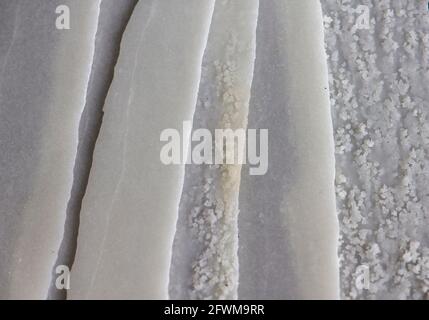 Kalkfragmente Stockfoto