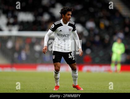 Craven Cottage, London, Großbritannien. Mai 2021. English Premier League Football, Fulham versus Newcastle United; Fabio Carvalho of Fulham Credit: Action Plus Sports/Alamy Live News Stockfoto