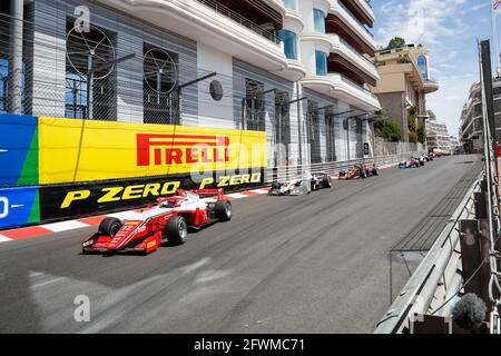 12 VIDALES David, Prema Powerteam, Aktion während der 3. Runde der Formel-Regional-Europameisterschaft 2021 von Alpine in Monaco, vom 21. Bis 23. Mai 2021 - Foto Antonin Vincent / DPPI / LiveMedia Stockfoto