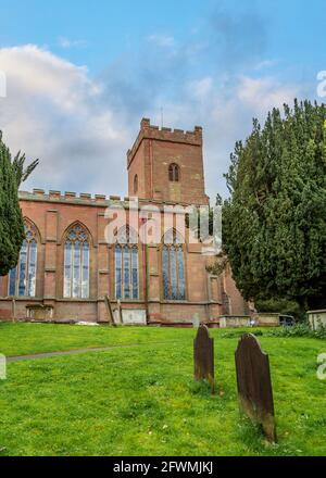 St. James Church in Hartlebury in der Nähe von Kidderminster, Worcestershire. Stockfoto