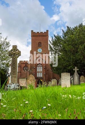 St. James Church in Hartlebury in der Nähe von Kidderminster, Worcestershire. Stockfoto