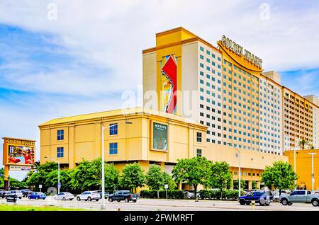 Das Golden Nugget Casino ist am 22. Mai 2021 in Biloxi, Mississippi, abgebildet. Stockfoto