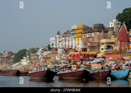 Varanasi, Indien Stockfoto