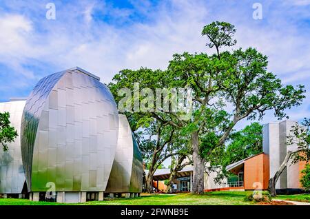 Das Ohr-O’Keefe Museum of Art ist am 22. Mai 2021 in Biloxi, Mississippi, zu sehen. Das Museum wurde 1989 gegründet. Stockfoto