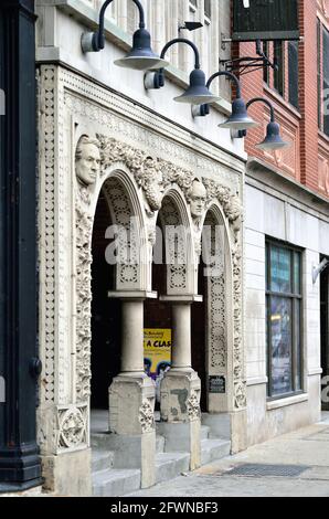 Chicago, Illinois, USA. Die berühmte Second City in Chicagos Altstadt. Die Comedy- und Unterhaltungsstätte wurde 1959 gegründet. Stockfoto