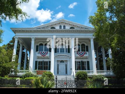 Bellamy Mansion in Wilmington, NC Stockfoto