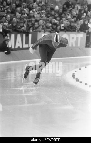 Niederländische Eisschnelllauf-Meisterschaften Deventer Frauen und Männer 25 Jan Bols, no. 26 Eddy Verheyen, 8. Januar 1972, Eisschnelllauf, Sport, Niederlande, Presseagentur des 20. Jahrhunderts, Foto, Nachrichten zum erinnern, Dokumentarfilm, historische Fotografie 1945-1990, visuelle Geschichten, Menschliche Geschichte des zwanzigsten Jahrhunderts, Momente in der Zeit festzuhalten Stockfoto