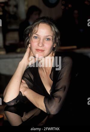 Köln, Deutschland. Mai 2003. Die Schauspielerin Jeanette HAIN posiert 2003. Quelle: Horst Galuschka/dpa/Alamy Live News Stockfoto