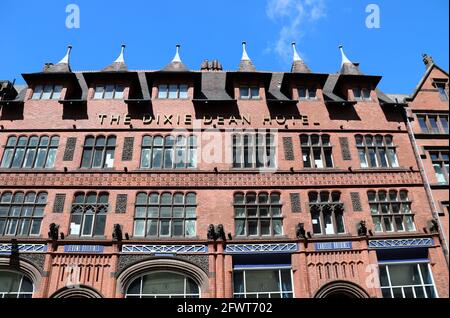 Das Dixie Dean Hotel an der Victoria Street in Liverpool Stockfoto