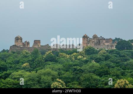 Verschiedene Ansichten des Cittorgarh Fort Stockfoto