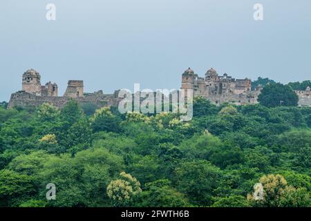 Verschiedene Ansichten des Cittorgarh Fort Stockfoto