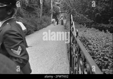 Ambonese Occupy Residenz des indonesischen Botschafters, Wassenaar, 31. August 1970, Ambonese, Berufe, Niederlande, Foto der Presseagentur des 20. Jahrhunderts, zu erinnerende Nachrichten, Dokumentarfilm, historische Fotografie 1945-1990, visuelle Geschichten, Menschliche Geschichte des zwanzigsten Jahrhunderts, Momente in der Zeit festzuhalten Stockfoto