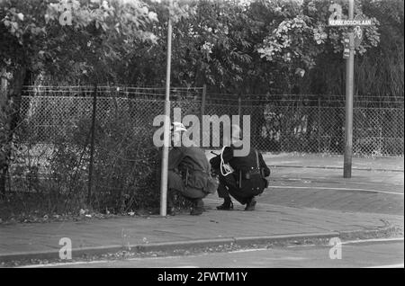 Ambonese Occupy Residenz des indonesischen Botschafters, Wassenaar, 31. August 1970, Berufe, Residenzen, Niederlande, Foto der Presseagentur des 20. Jahrhunderts, Nachrichten zum erinnern, Dokumentarfilm, historische Fotografie 1945-1990, visuelle Geschichten, Menschliche Geschichte des zwanzigsten Jahrhunderts, Momente in der Zeit festzuhalten Stockfoto