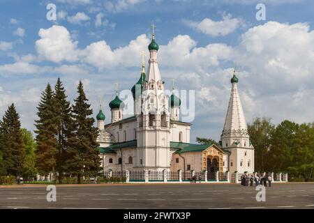 Yaroslavl Kirche des Propheten Elia. Der Goldene Ring Russlands Stockfoto