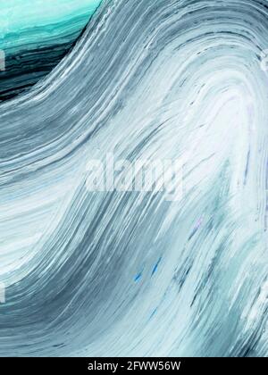 Abstrakt kreativ handbemalter Hintergrund, Acrylmalerei auf Leinwand. Kreative abstrakte handbemalte Hintergrund, Textur, Hintergrund, Tapete. Stockfoto