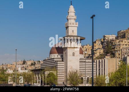 Raghadan Moschee im Zentrum von Amman, Jordanien Stockfoto