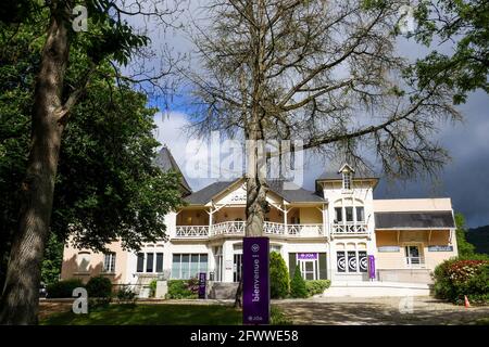 Casino, Santenay, Burgund, Region Bourgogne-Franche-Comté, Frankreich Stockfoto