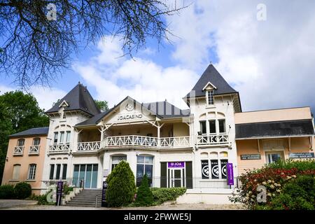 Casino, Santenay, Burgund, Region Bourgogne-Franche-Comté, Frankreich Stockfoto