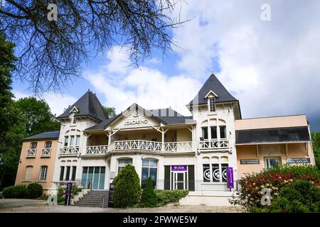 Casino, Santenay, Burgund, Region Bourgogne-Franche-Comté, Frankreich Stockfoto