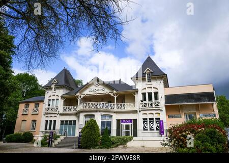 Casino, Santenay, Burgund, Region Bourgogne-Franche-Comté, Frankreich Stockfoto