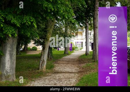 Casino, Santenay, Burgund, Region Bourgogne-Franche-Comté, Frankreich Stockfoto