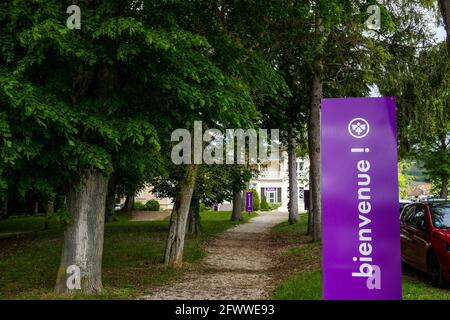 Casino, Santenay, Burgund, Region Bourgogne-Franche-Comté, Frankreich Stockfoto