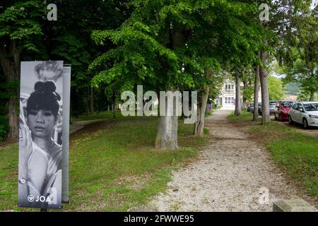 Casino, Santenay, Burgund, Region Bourgogne-Franche-Comté, Frankreich Stockfoto