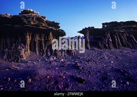 Sandtufas in Mono Lake; Kalifornien; USA. Stockfoto