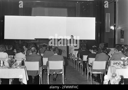 Auftrag Hollander en van der Mey Reception, 21. Mai 1969, Niederlande, Presseagentur des 20. Jahrhunderts, Foto, Nachrichten zur Erinnerung, Dokumentarfilm, historische Fotografie 1945-1990, visuelle Geschichten, Menschliche Geschichte des zwanzigsten Jahrhunderts, Momente in der Zeit festzuhalten Stockfoto