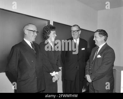 Auftrag Hollander van der Mey, 22. November 1963, Niederlande, 20. Jahrhundert Presseagentur Foto, Nachrichten zu erinnern, Dokumentarfilm, historische Fotografie 1945-1990, visuelle Geschichten, Menschliche Geschichte des zwanzigsten Jahrhunderts, Momente in der Zeit festzuhalten Stockfoto