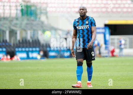 Mailand, Italien. Mai 2021. Serie A 2020/2021 Tage38 fc Inter gegen Udinese San Siro Stadion. (Foto: Fabrizio Andrea Bertani/Pacific Press) Quelle: Pacific Press Media Production Corp./Alamy Live News Stockfoto