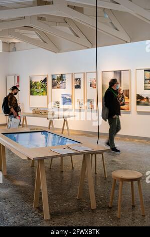 Finnischer Pavillon. 17. Architekturbiennale Venedig, Venedig, Italien. Architekt: Verschiedene, 2021. Stockfoto