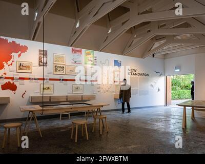 Finnischer Pavillon. 17. Architekturbiennale Venedig, Venedig, Italien. Architekt: Verschiedene, 2021. Stockfoto