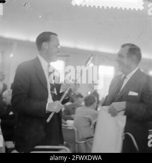 Eröffnung der neuen Munitionsfabrik in Zaandam durch seine Königliche Hoheit Prinz Bernhard, 18. Juli 1957, Eröffnung, Munitionsfabriken, Niederlande, 20 t Stockfoto